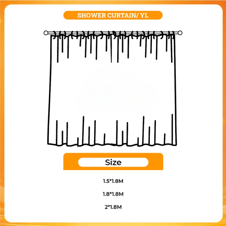3D shower curtain - Call Of The Night Store