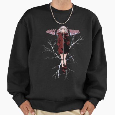 Call Of The Night Nazuna Red Sweatshirt