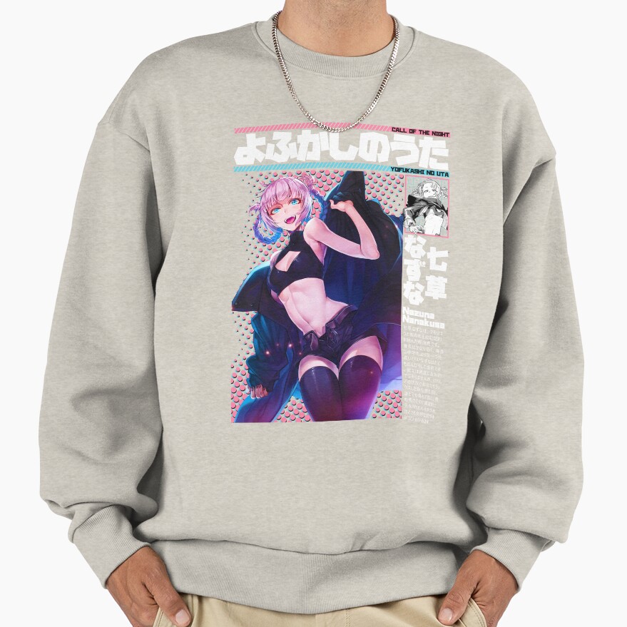 Call Of The Night Nazuna Charm Sweatshirt - Image 3