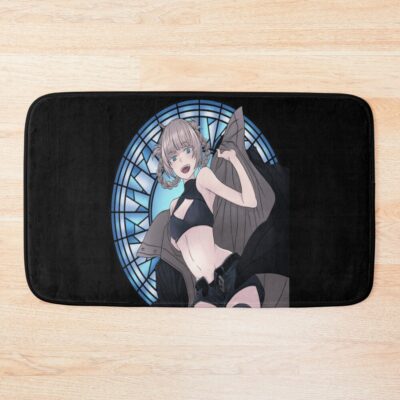 Nazuna Stained Glass Call Of The Night Bath Mat