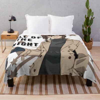 Call Of The Night Anko Throw Blanket
