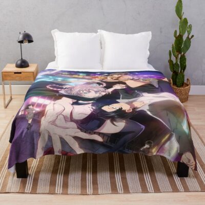 Call Of The Night Season 2 Throw Blanket