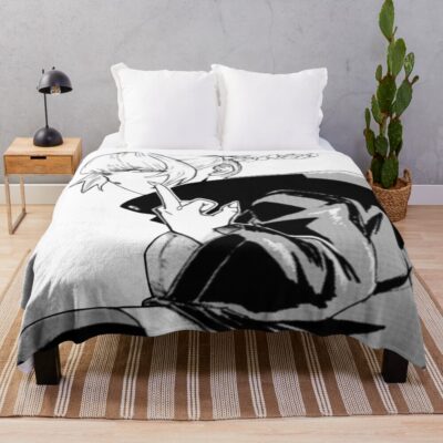 Call Of The Night Nazuna Nanakusa Throw Blanket