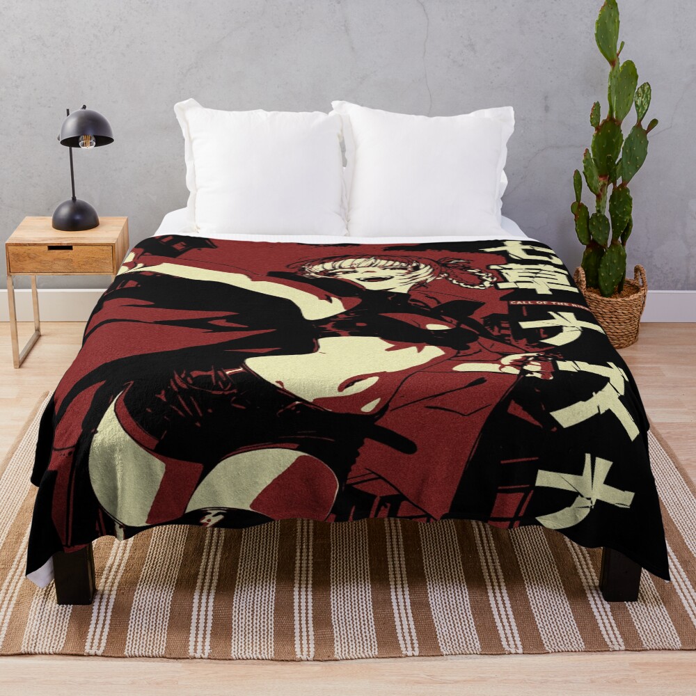 Nazuna Call Of The Night Throw Blanket