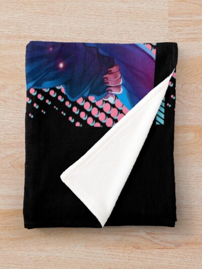 Alternative view of Call Of The Night Nazuna Nanakusa Solo Throw Blanket