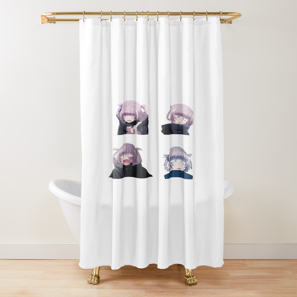 Call Of The Night Nazuna Head Shower Curtain