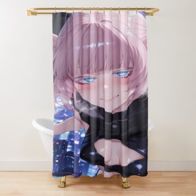 Nazuna Call Of The Night Moonlight Shower Curtain