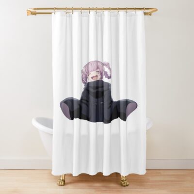 Call Of The Night Nazuna Chibi Shower Curtain