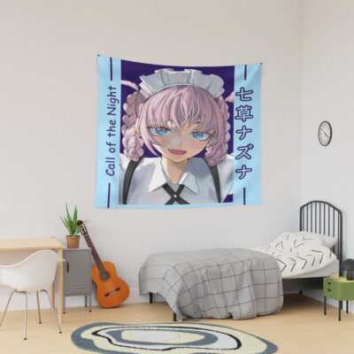 Maid Nazuna Call Of The Night Tapestry