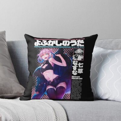 Call Of The Night Nazuna Nanakusa Solo Throw Pillow