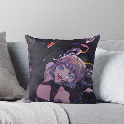 Call Of The Night Anime Nazuna Charm Throw Pillow