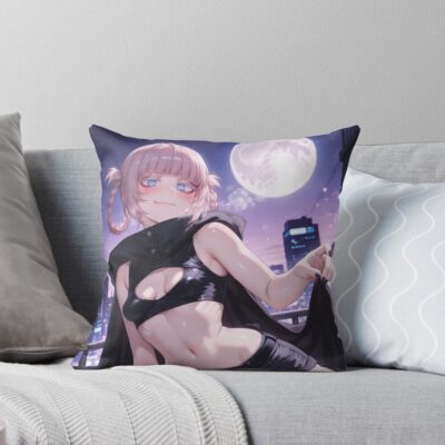 Call Of The Night Nazuna Slay Throw Pillow