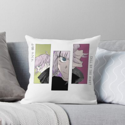 Call Of The Night Nazuna Throw Pillow